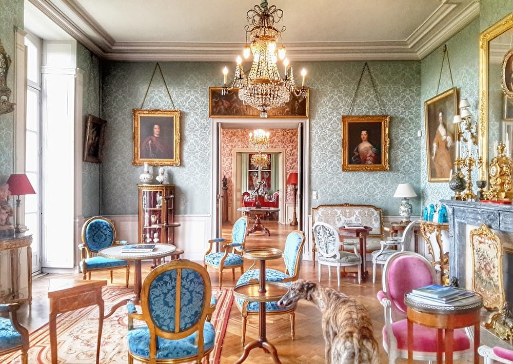 Visite des intérieurs du Château de Chantore - BACILLY
